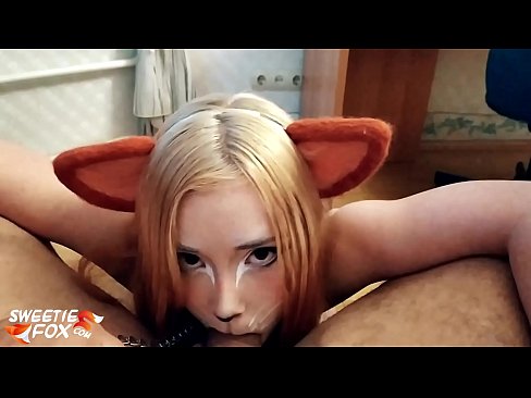 ❤️ Kitsune schluckt Schwanz und Sperma in ihrem Mund Super porn bei de.hentai-for.ru ❌❤
